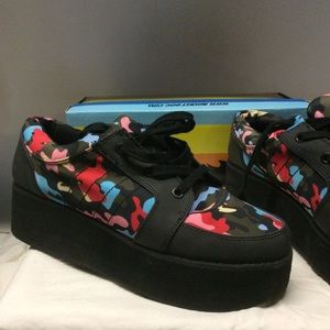 Rocket Dog Multi color camo platform sneaker